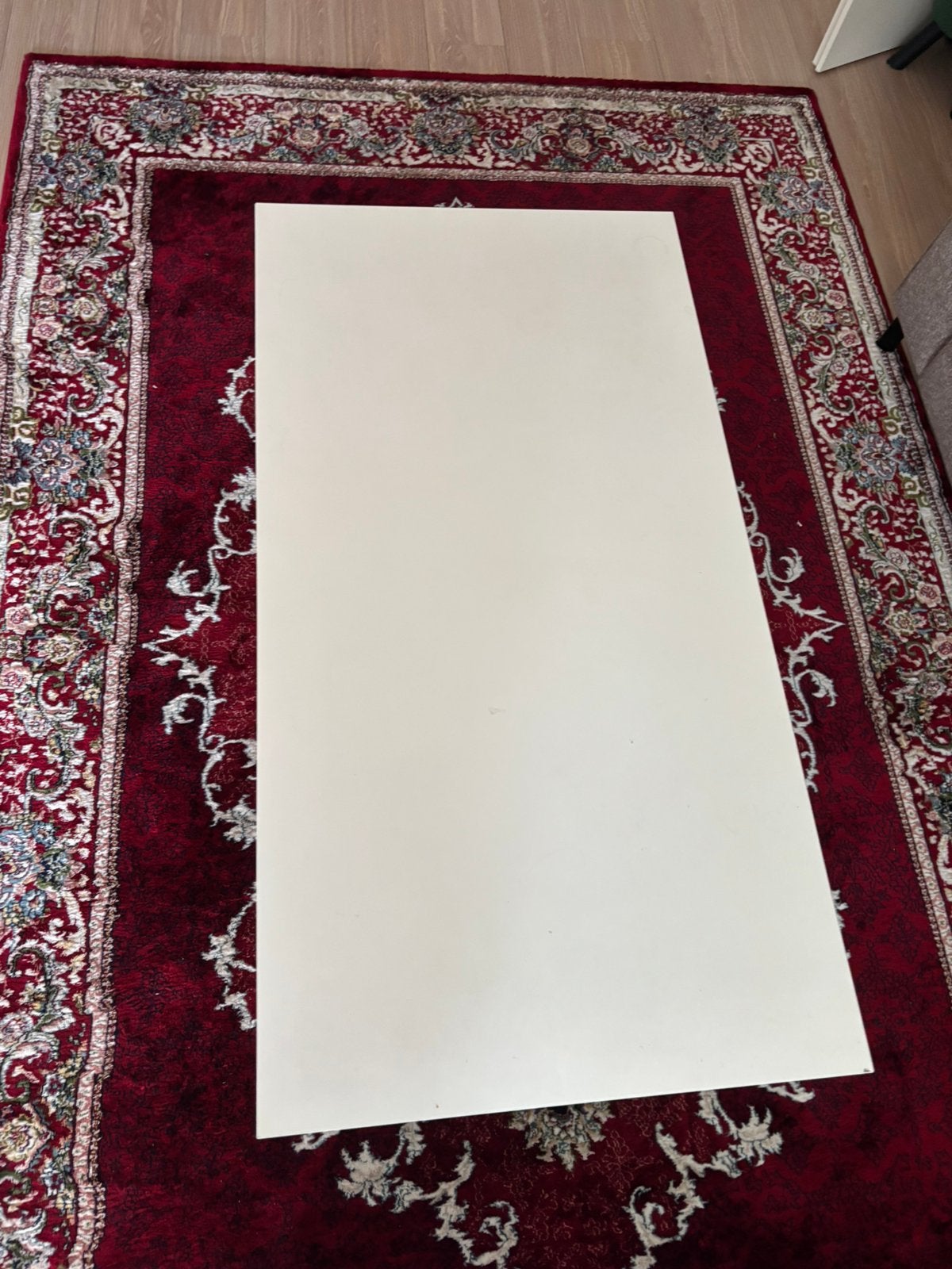 Salon tafel, Huis en Inrichting, Tafels | Salontafels, Ophalen, Zo goed als nieuw, Rechthoekig, 50 tot 100 cm