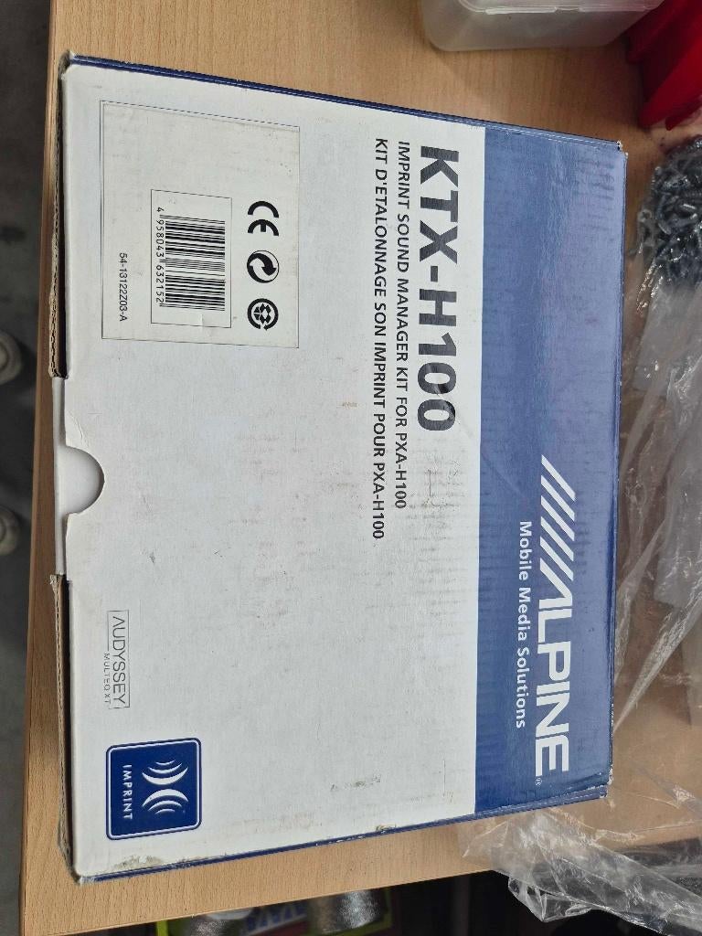 Alpine sound manager kit, Ophalen, Nieuw