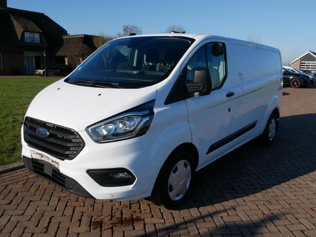 Ford Transit Custom 300 2.0 TDCI L2H1 Trend AUT. AC * 11999, 1998 cc, Stof, Gebruikt, Zwart