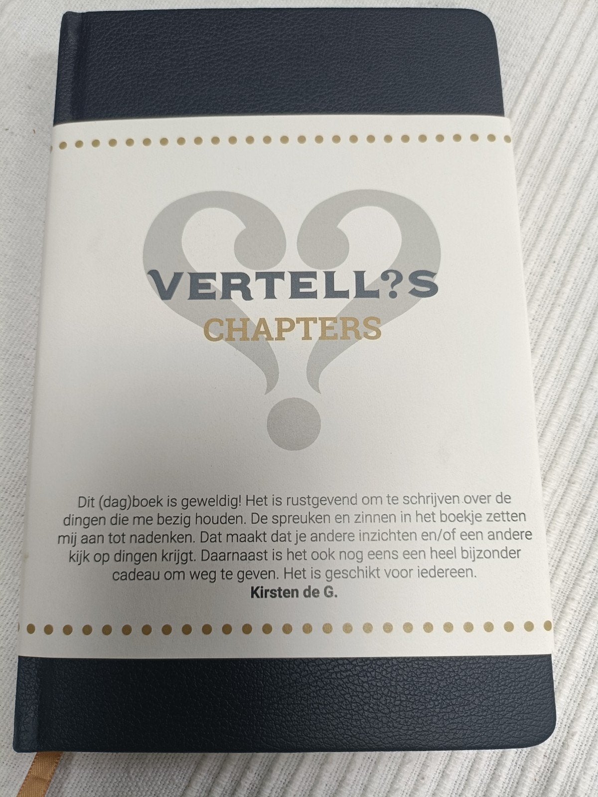 Vertellis Chapters - Dagboek/Invulboek, Ophalen of Verzenden, Zo goed als nieuw, Team Vertellis, Nederland