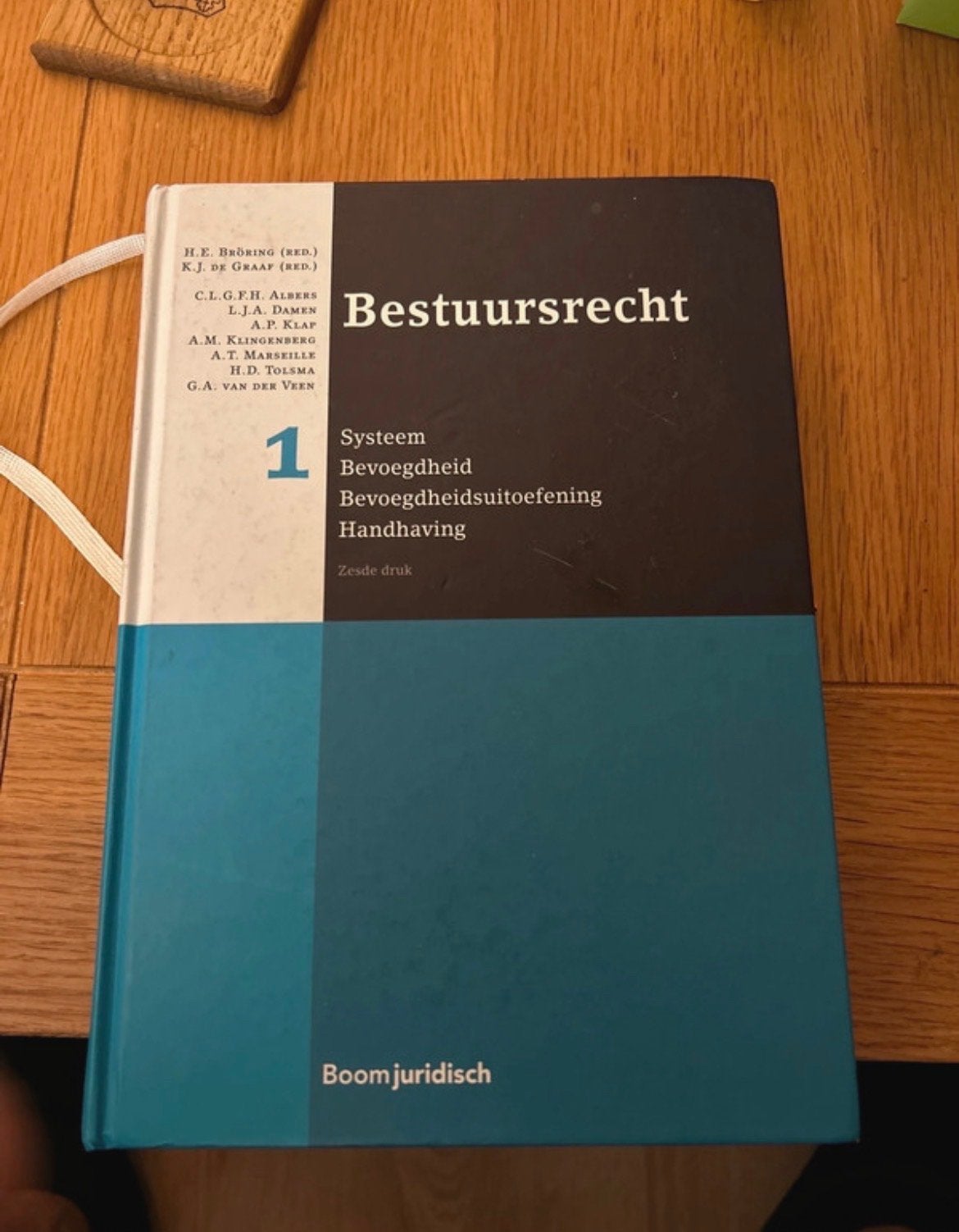 Bestuursrecht 1: Systeem, Bevoegdheid, Handhaving, Boeken, Ophalen of Verzenden, Gamma, Zo goed als nieuw, HBO