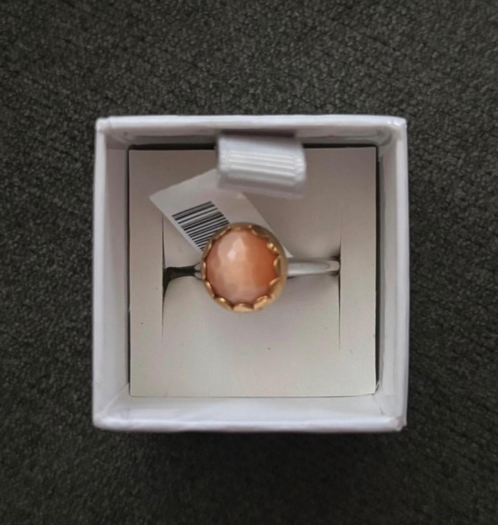 Ring, zilver, Ti sento, Nieuw, Ophalen of Verzenden, Kleiner dan 17, Dame
