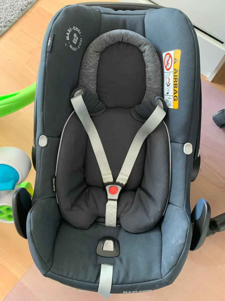 Rock autostoel maxi cosi - family fix mogelijk auto baby, Kinderen en Baby's, 9 t/m 18 kg, Ophalen of Verzenden, Zo goed als nieuw