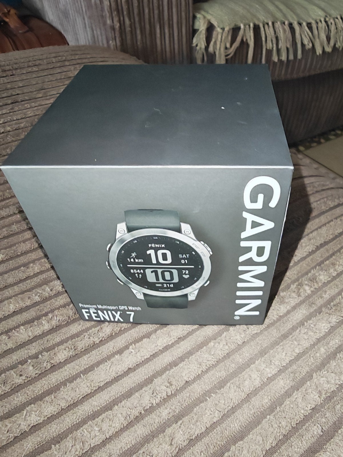 Garmin Fenix 7 47mm Premium Multisport GPS Horloge, Garmin, Ophalen of Verzenden, Zo goed als nieuw, Waterdicht