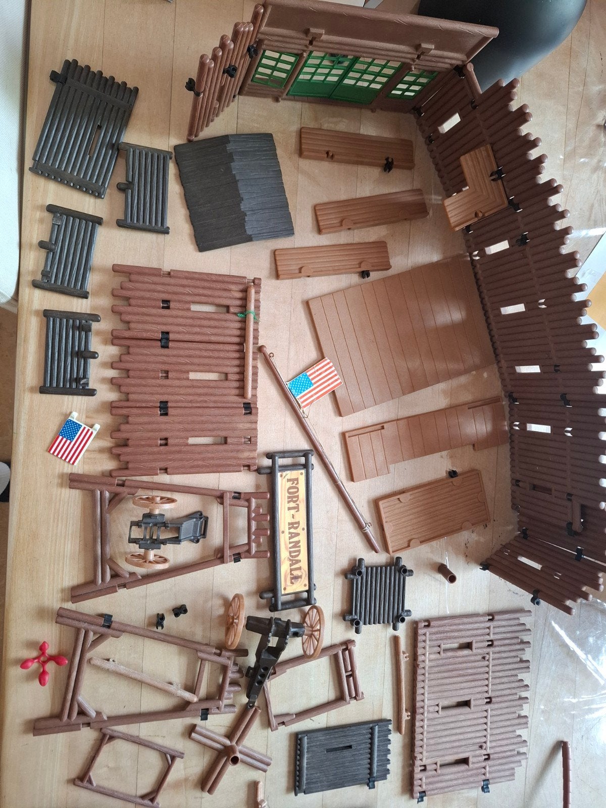 Gigantisch vintage Playmobil fort!, Ophalen, Losse onderdelen, Historisch, Zo goed als nieuw