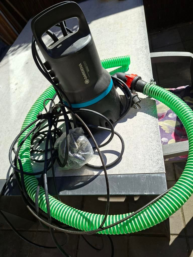 Gardena 9000 dirt dompelpomp/vuilwaterpomp - Nieuw, Ophalen, Nieuw, Dompelpomp