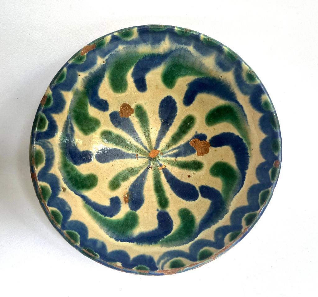 Polychrome kom Spaans aardewerk Fajalauza begin 19e eeuw, Antiek en Kunst, Antiek | Keramiek en Aardewerk, Ophalen of Verzenden