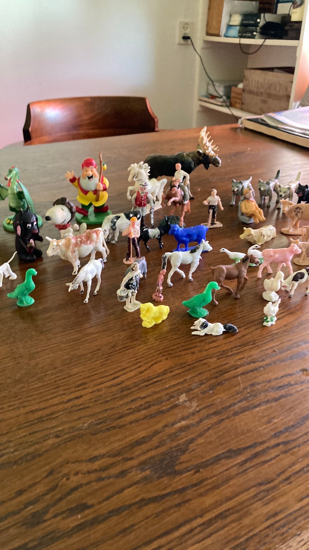 Vintage plastic dieren, Ophalen of Verzenden