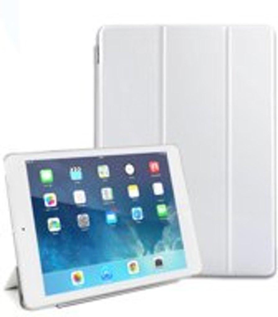 Tablet Case GRIXX Optimum 7 t/m 10 inch PU Wit -40% OFF!!!, Computers en Software, Tablet-hoezen, Nieuw, Bescherming voor- en achterkant
