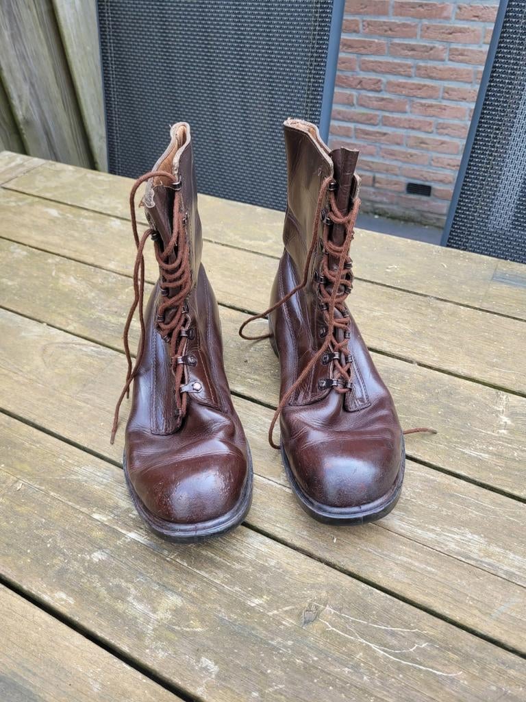 Legerschoenen maat 46 leger NL, Verzenden, Landmacht, Nederland, Kleding of Schoenen