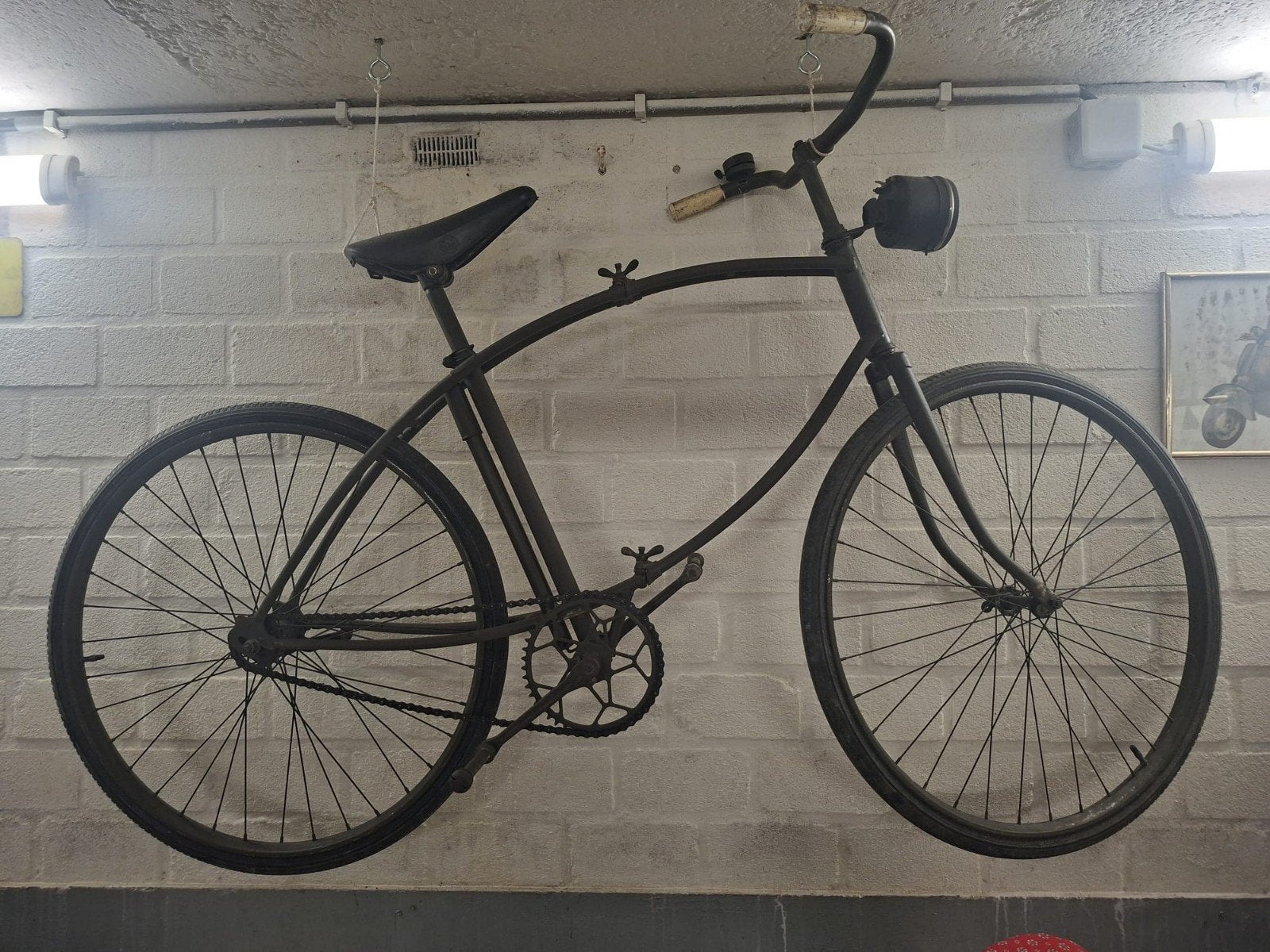 Engelse bsa parafiets parachutisten fiets, Fietsen en Brommers, Ophalen, Staal