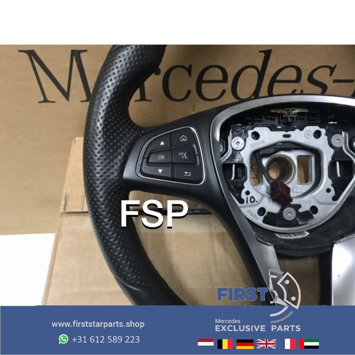 ORIGINEEL STUUR Facelift 2016 Mercedes W176 W246 W117 W205 W, Gebruikt, -, Ophalen of Verzenden, -