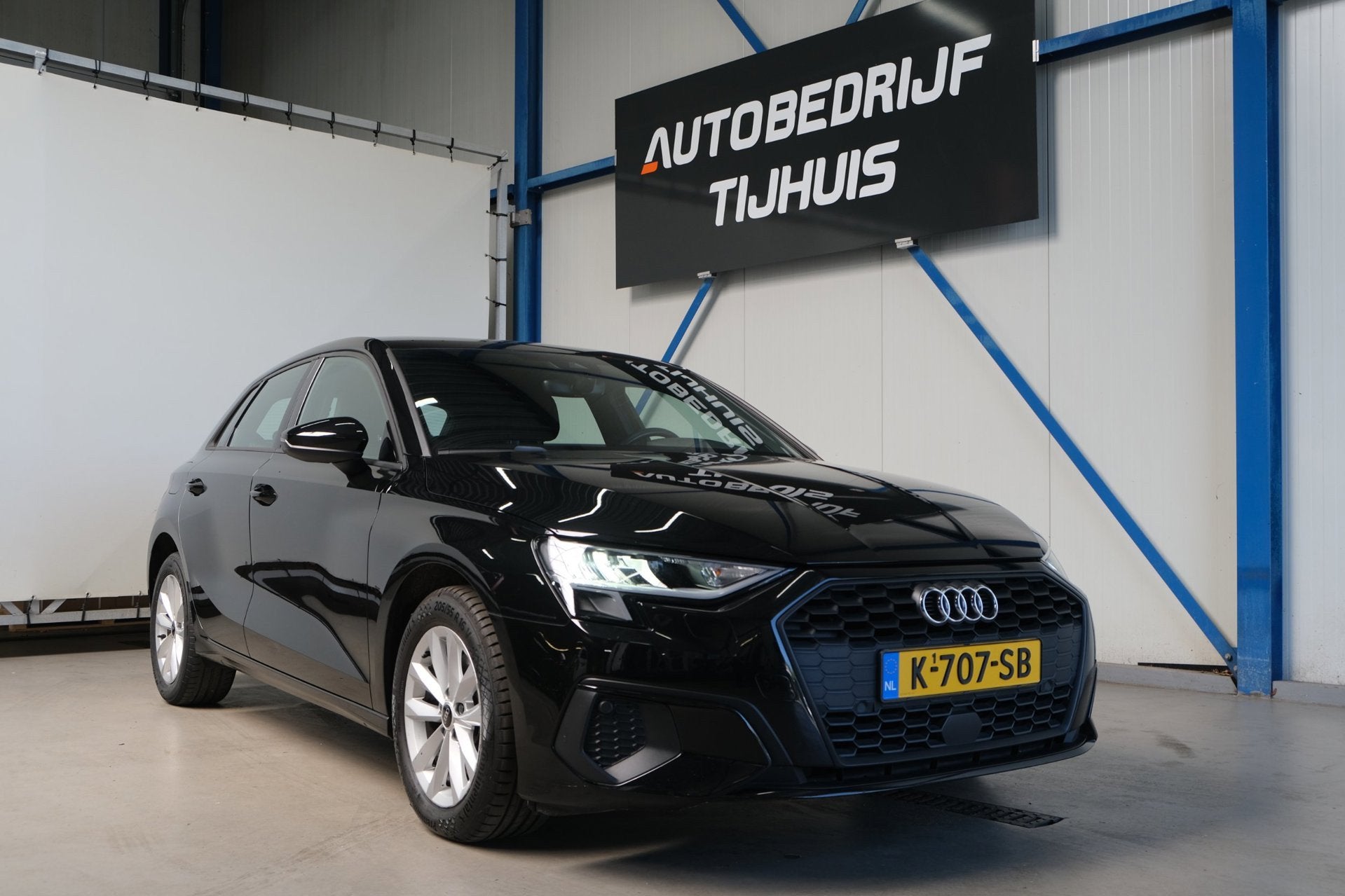 Audi A3 Sportback 35 TFSI Pro Line Automaat - N.A.P. Airco,, Auto's, Audi, 4 cilinders, 150 pk, Zwart, Origineel Nederlands