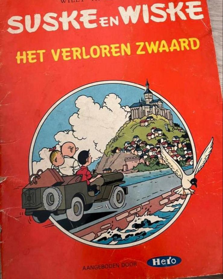 Suske en Wiske: Het Verloren Zwaard - Klassieke Strip, Eén stripboek, Ophalen of Verzenden, Gelezen