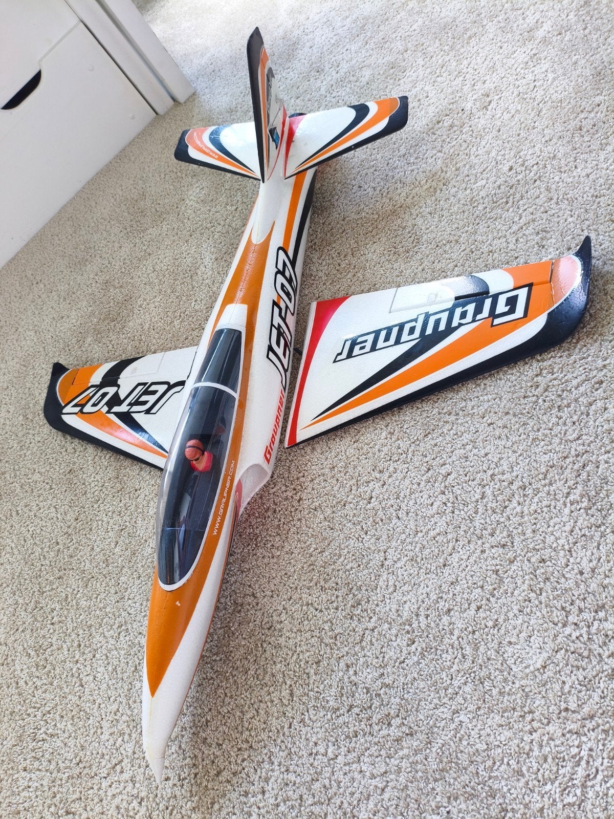 Graupner Jet 07 met elektronica, Hobby en Vrije tijd, Ophalen, Groter dan 1:72, Overige merken