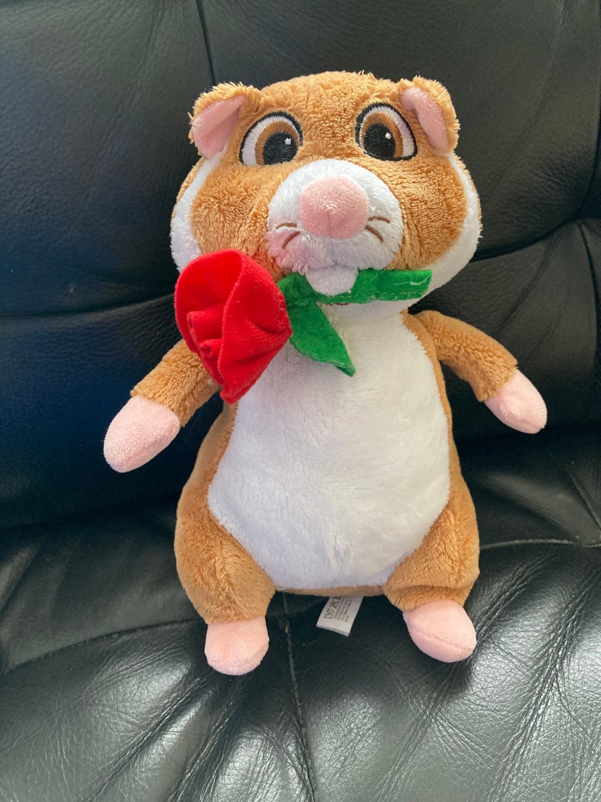 Ah hamster met roos, Ophalen of Verzenden, Zo goed als nieuw, Overige typen