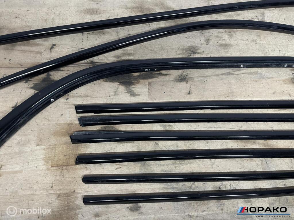 Raamlijsten origineel hoogglans | BMW 3 serie E46 touring, Gebruikt, Ophalen of Verzenden, BMW, BMW