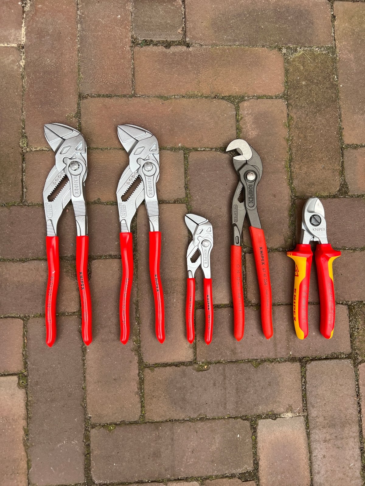 Knipex Tangen Set - Zo goed als nieuw, Verzenden, Nieuw, Tang, Knipex