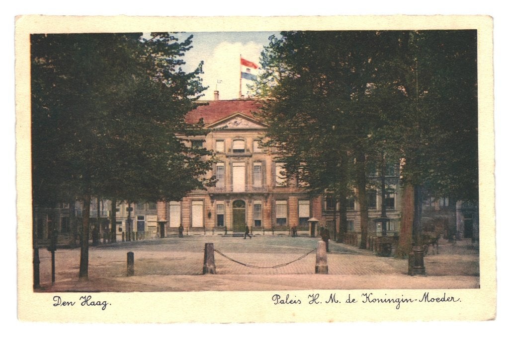 984364	Den Haag	Paleis	Kon Moeder 1934	Gelopen met Postzegel