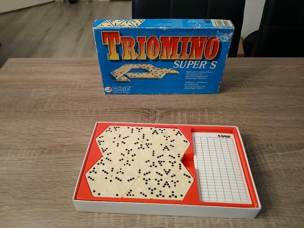 Triominos super S, Een of twee spelers, Ophalen of Verzenden, Nieuw, Perie Spelen