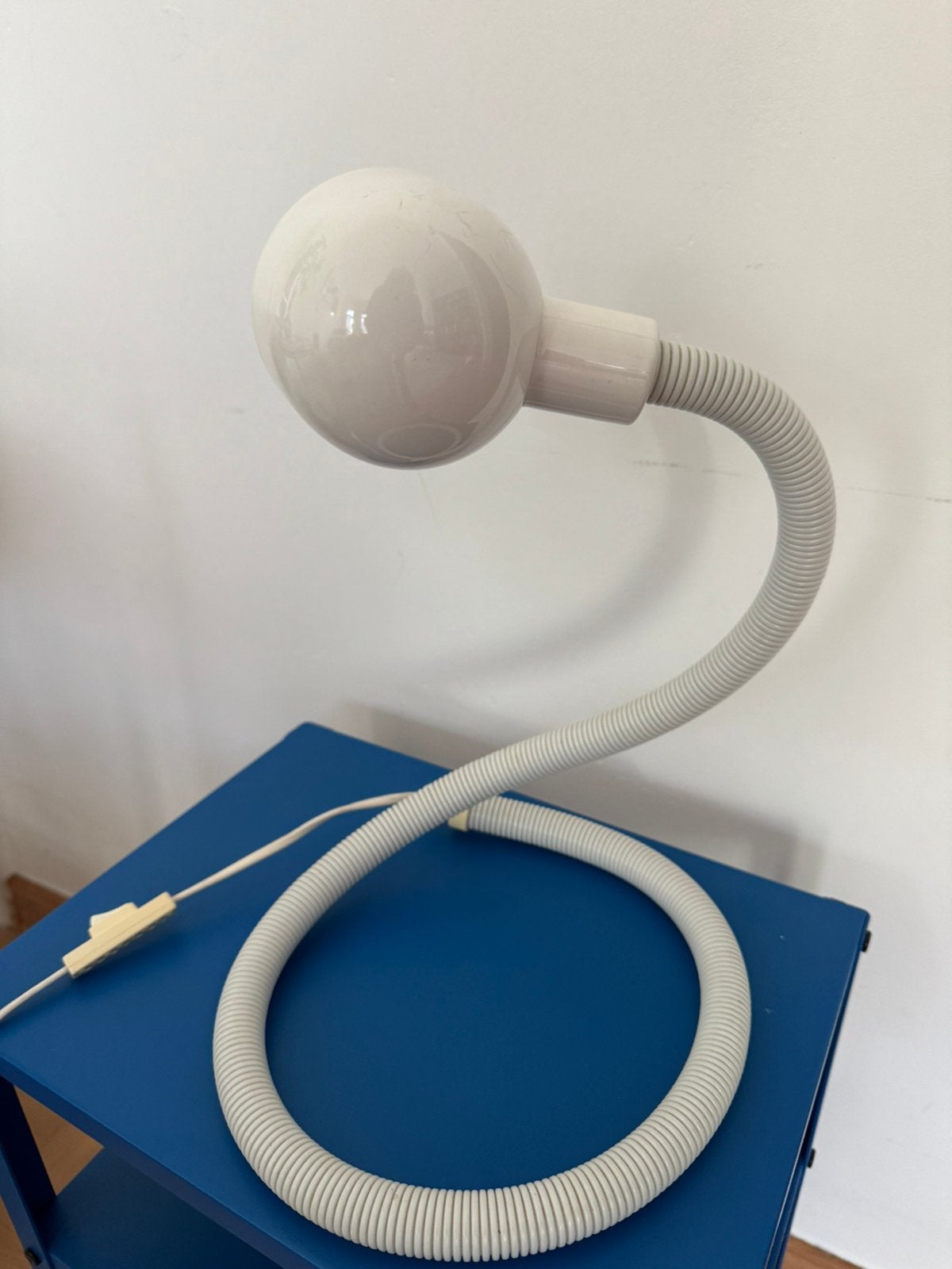Mid centruy - cobra Snake lamp, Huis en Inrichting, Lampen | Tafellampen, Ophalen of Verzenden, Zo goed als nieuw