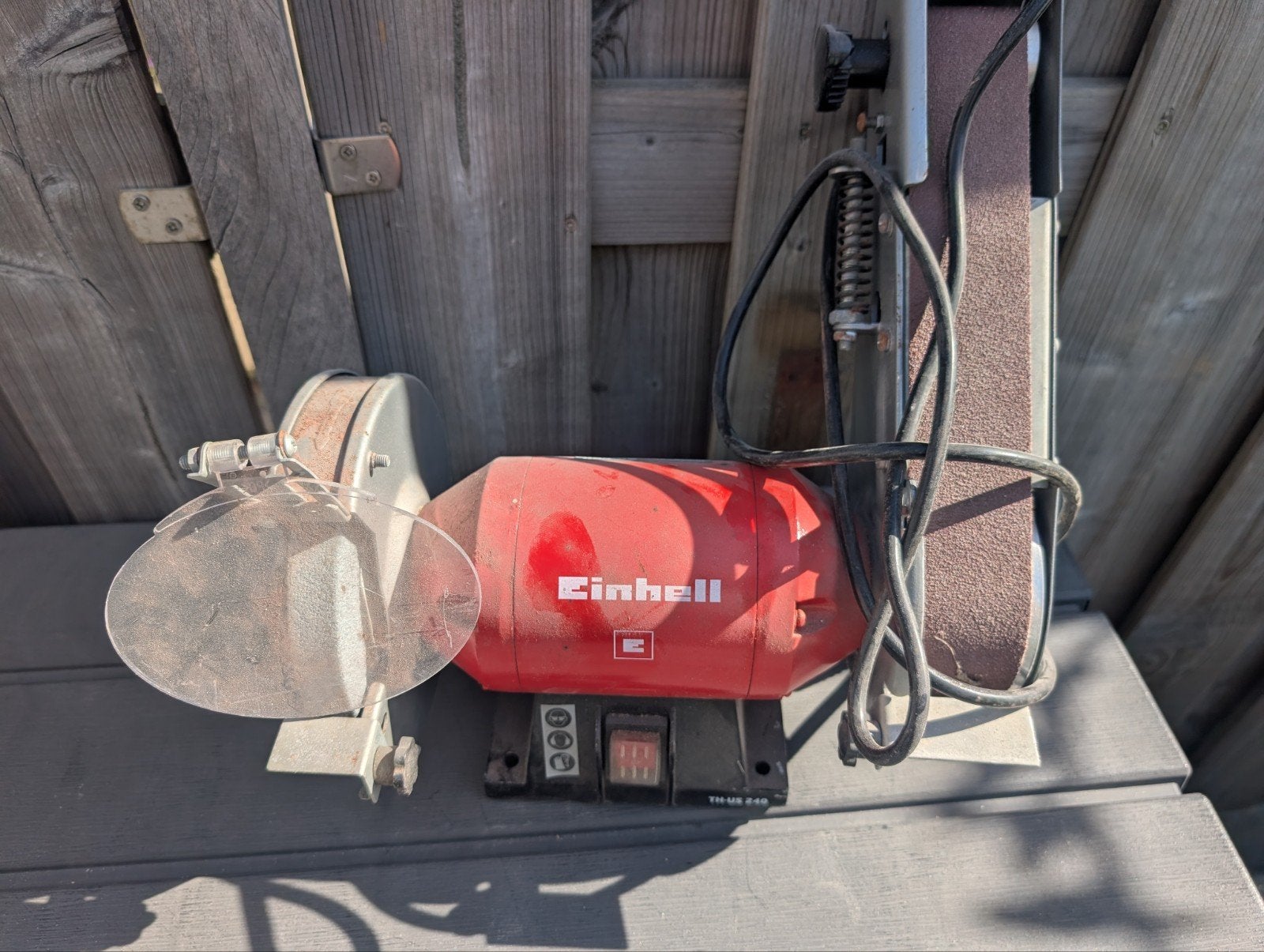 Einhell TH-US 240 Slijpmachine - Gebruikt, Ophalen, Gebruikt, Minder dan 700 watt, Werkbankslijpmachine