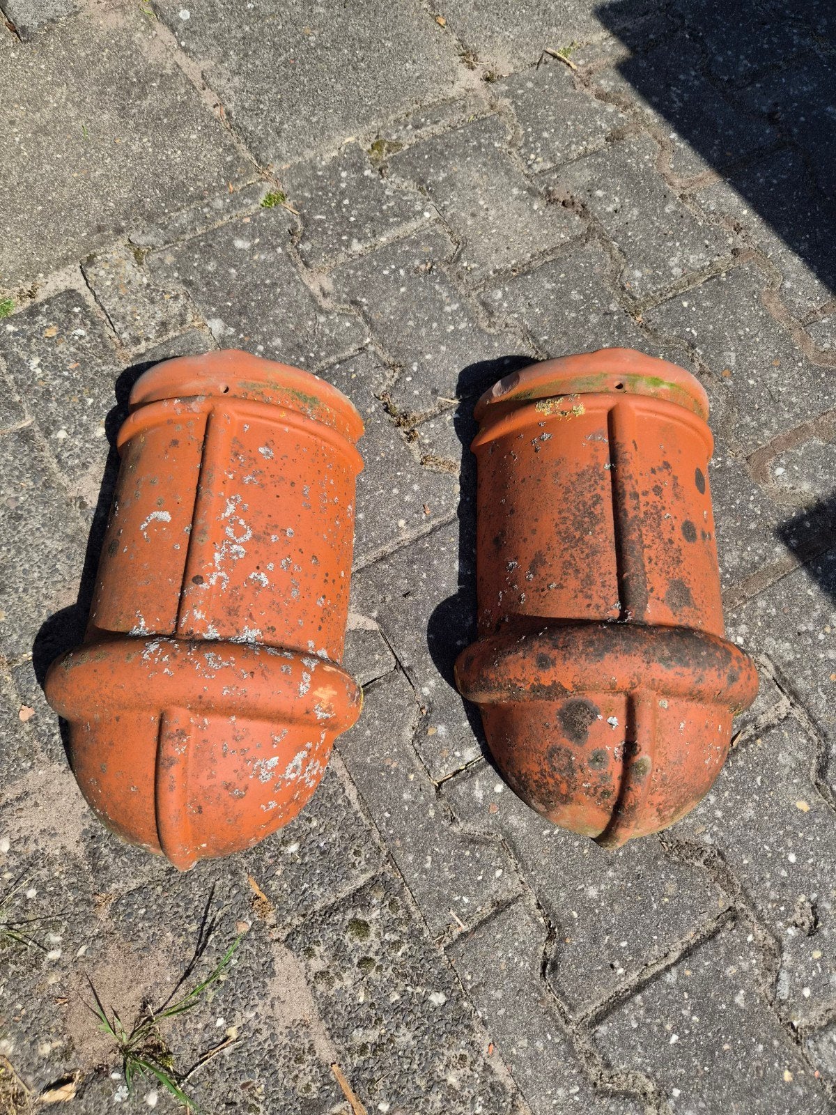 beginvorst wolfseind vlakke muldenpan, Ophalen, Steen of Klei, Minder dan 5 m², Dakpannen
