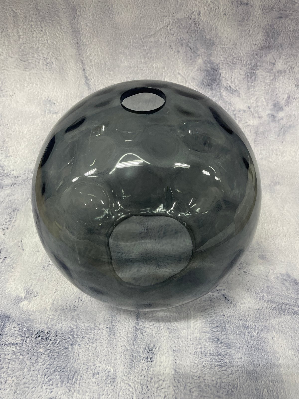 Made Ilaria Hanglamp Glazen Bol 20 cm Zwart, Ophalen of Verzenden, Gebruikt, Glas, Overige fittingen