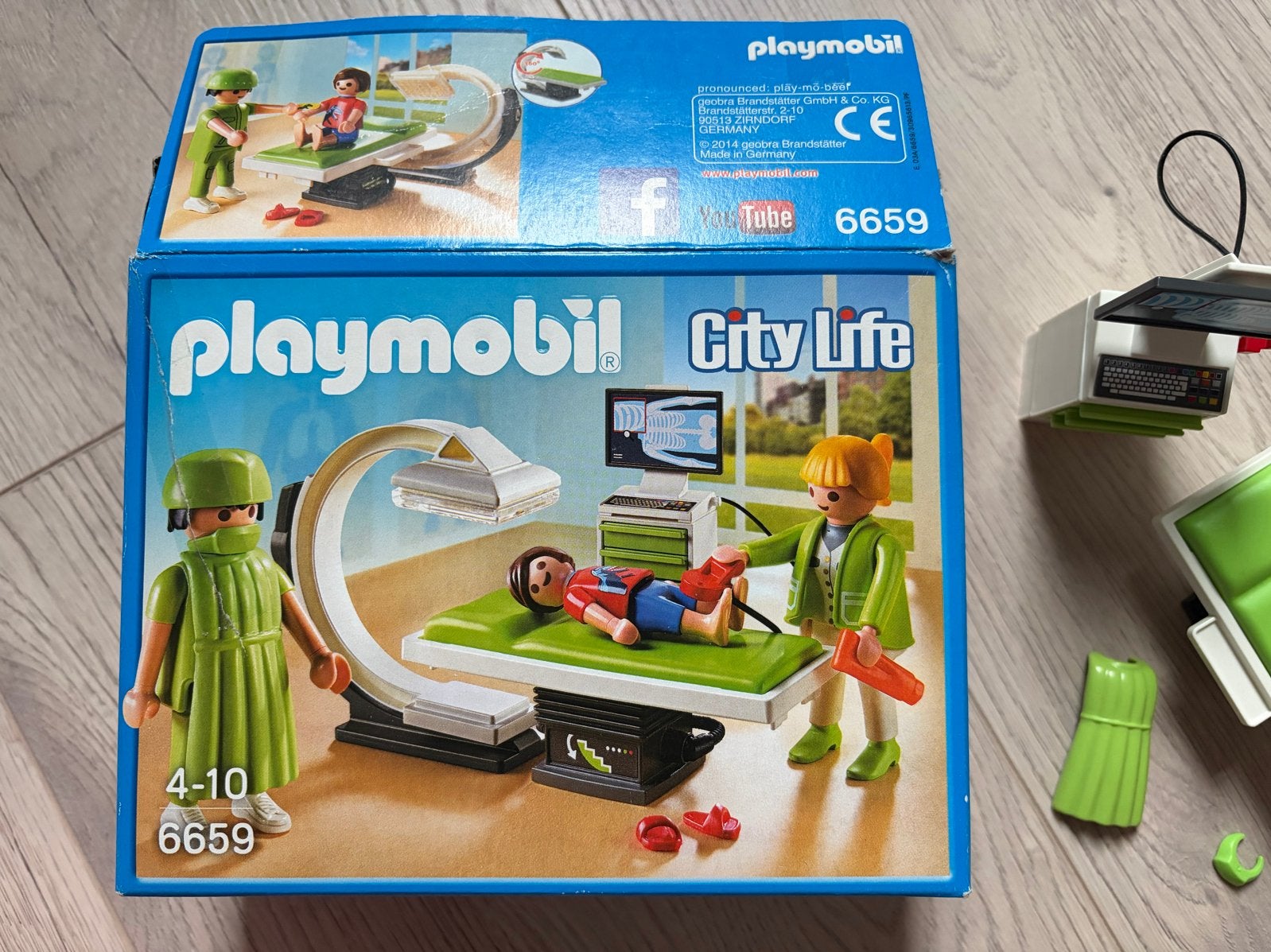 Playmobil City Life 6659: Operatiekamer met Röntgenapparaat, Ophalen of Verzenden, Zo goed als nieuw, Jongen of Meisje