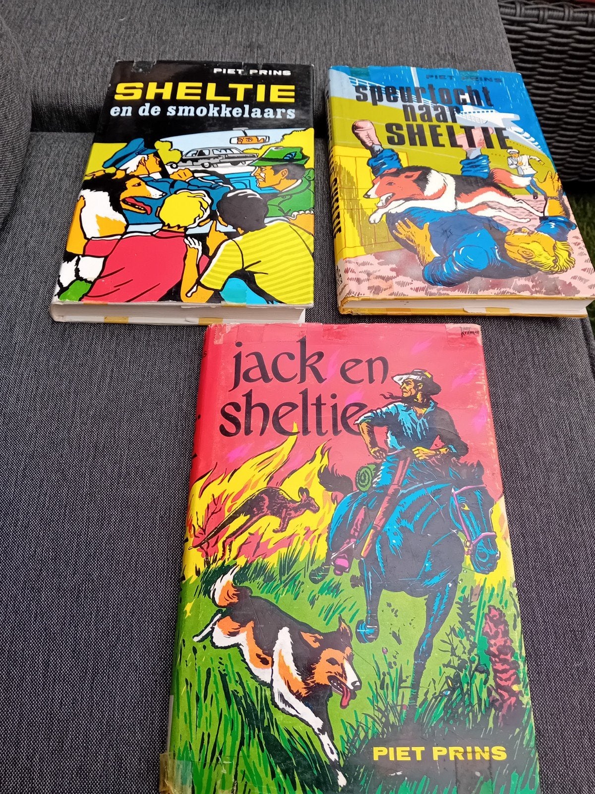 Sheltie-serie: Jack en Sheltie, Speurtocht, Smokkelaars, Boeken, Ophalen of Verzenden, Gelezen, Piet Prins