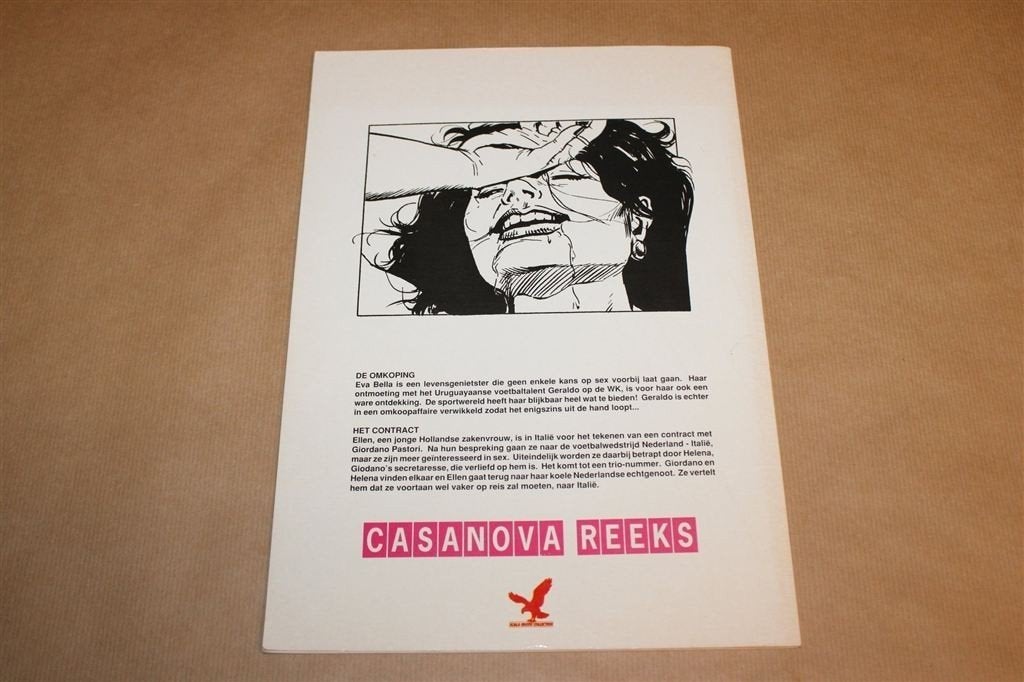 Nederland-Italië — Erotische Strip Casanova Reeks 1, Boeken, Eén stripboek, Verzenden, Gelezen