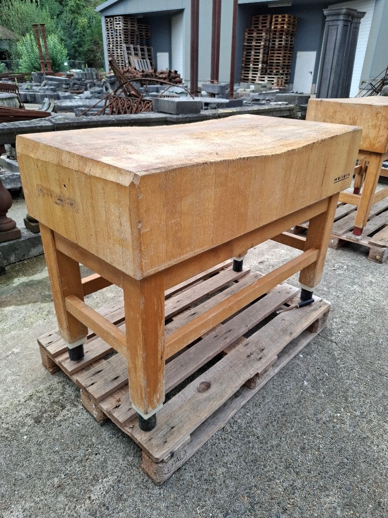 Origineel Welters Slagersblok / Hakblok (120x60x88 cm), Huis en Inrichting, Ophalen, Gebruikt, 100 tot 150 cm, Minder dan 100 cm