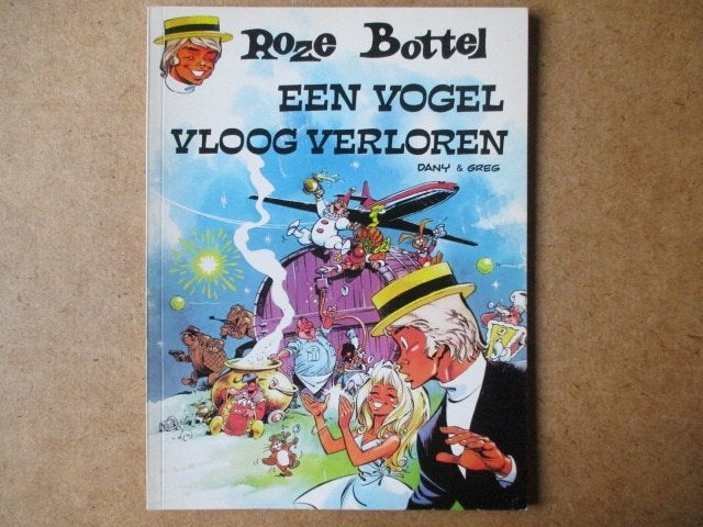 adv7660 roze bottel adv2, Boeken, Stripboeken, Eén stripboek, Ophalen, Gelezen