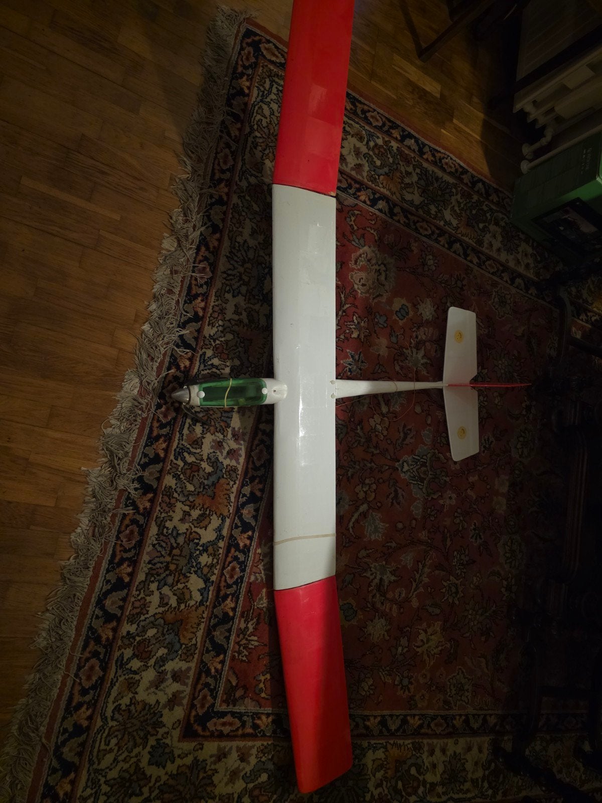 RC Zweefvliegtuig met Futaba ontvanger, Gebruikt, Groter dan 1:72, Vliegtuig, Ophalen