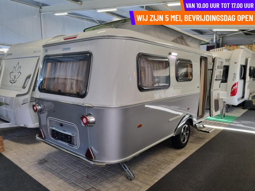 ERIBA TOURING 560 STAPELBED + HEFDAK + VOORTENT + AUTARK, Bedrijf, 5 tot 6 meter, Eriba, Hordeur
