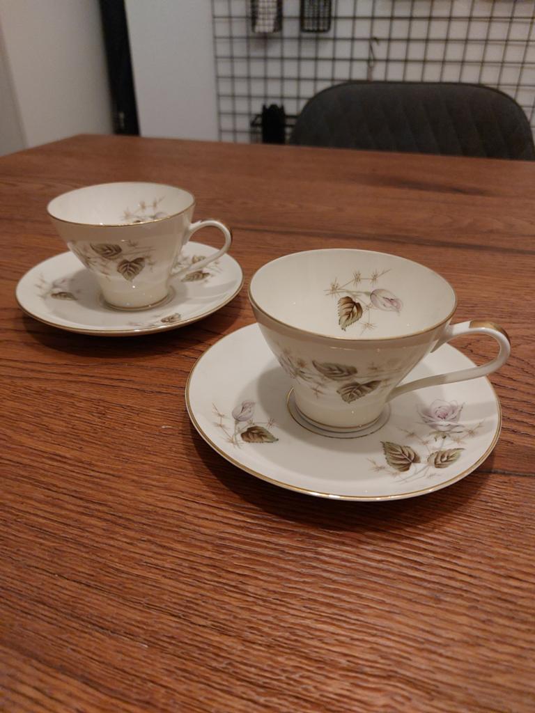 Vintage Edelstein Bavaria kop en schotels, Ophalen of Verzenden