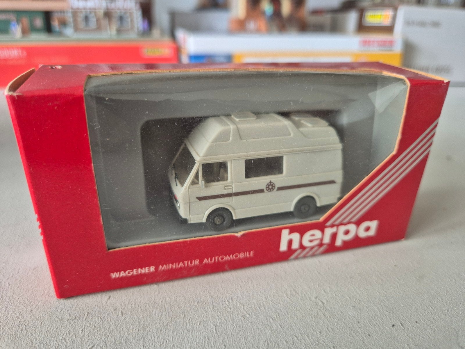 Herpa Wagener Volkswagen LT Camper 1:87 H0, Ophalen of Verzenden, Zo goed als nieuw, Bus of Vrachtwagen, Herpa