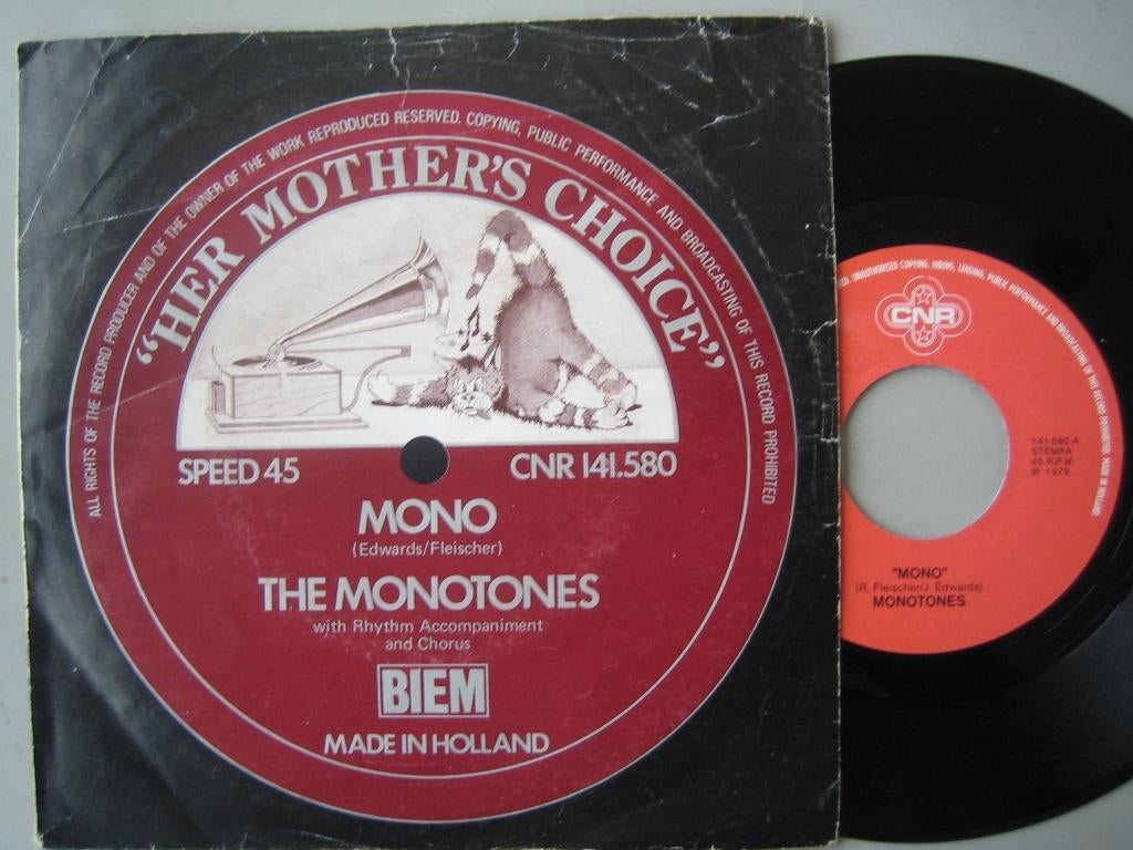 Monotones - Mono, Gebruikt, 7 inch, Single, Ophalen of Verzenden