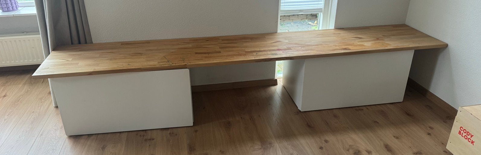 Smastad 3x speelgoedkist en plank(en), Ophalen, Gebruikt, 50 tot 100 cm, 3 of 4 laden