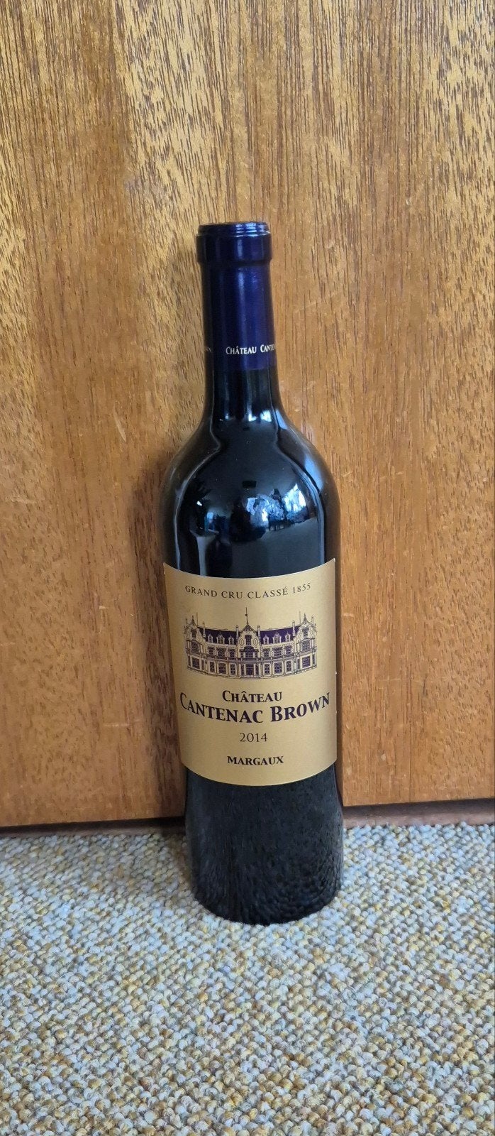 Château Cantenac Brown Margaux 2014 - Grand Cru Classé, Verzamelen, Wijnen, Frankrijk, Nieuw, Ophalen of Verzenden, Rode wijn