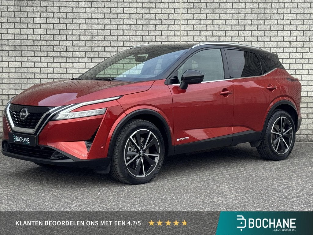 Nissan Qashqai 1.5 e-Power Tekna | Panoramadak | Stoelverwar, Auto's, Nissan, 1497 cc, Gebruikt, 190 pk, Leder en Stof