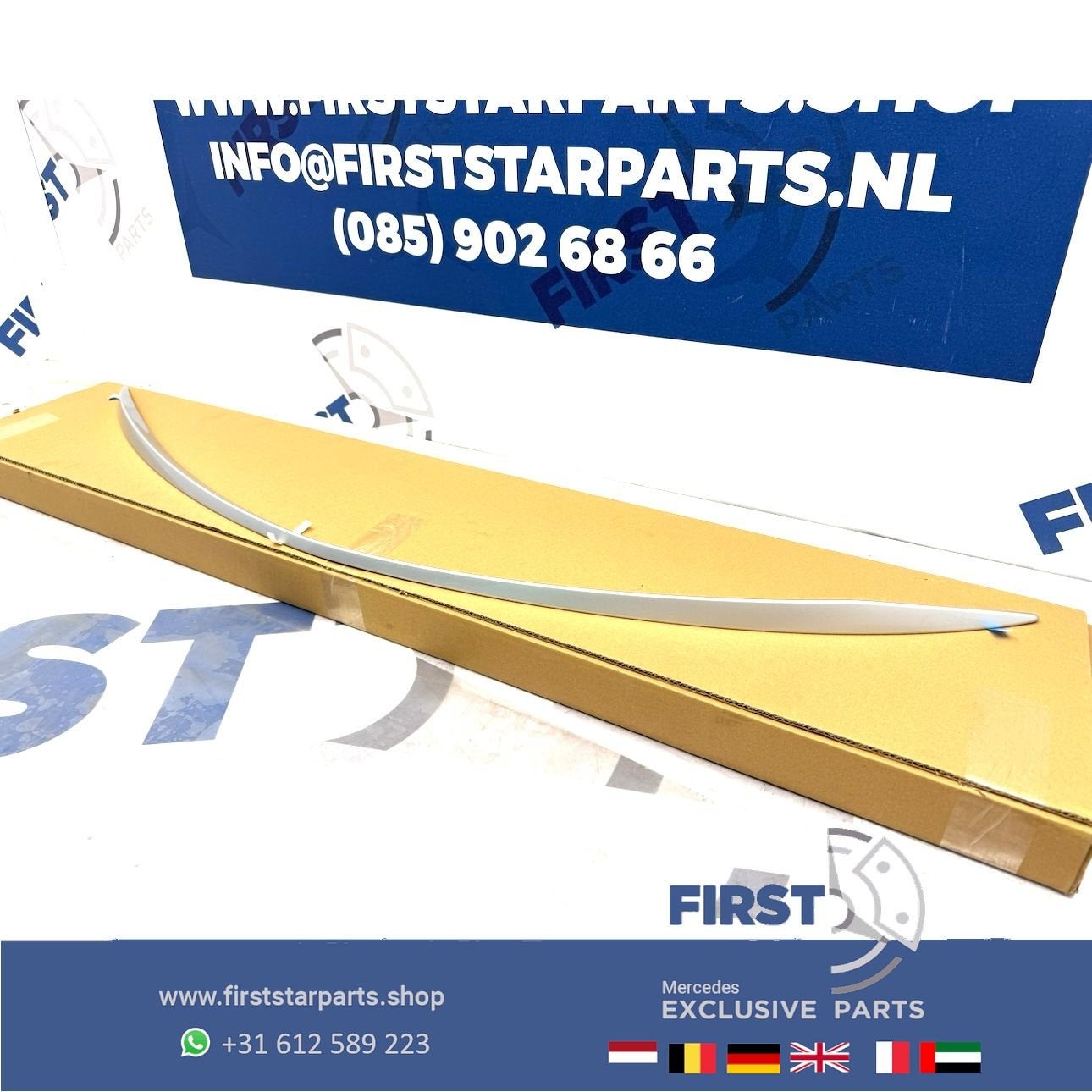 W205 C43 C63 AMG SPOILER KOFFERBAK A2057900100 C KLASSE 43 2, Gebruikt, Ophalen of Verzenden, Achter, -
