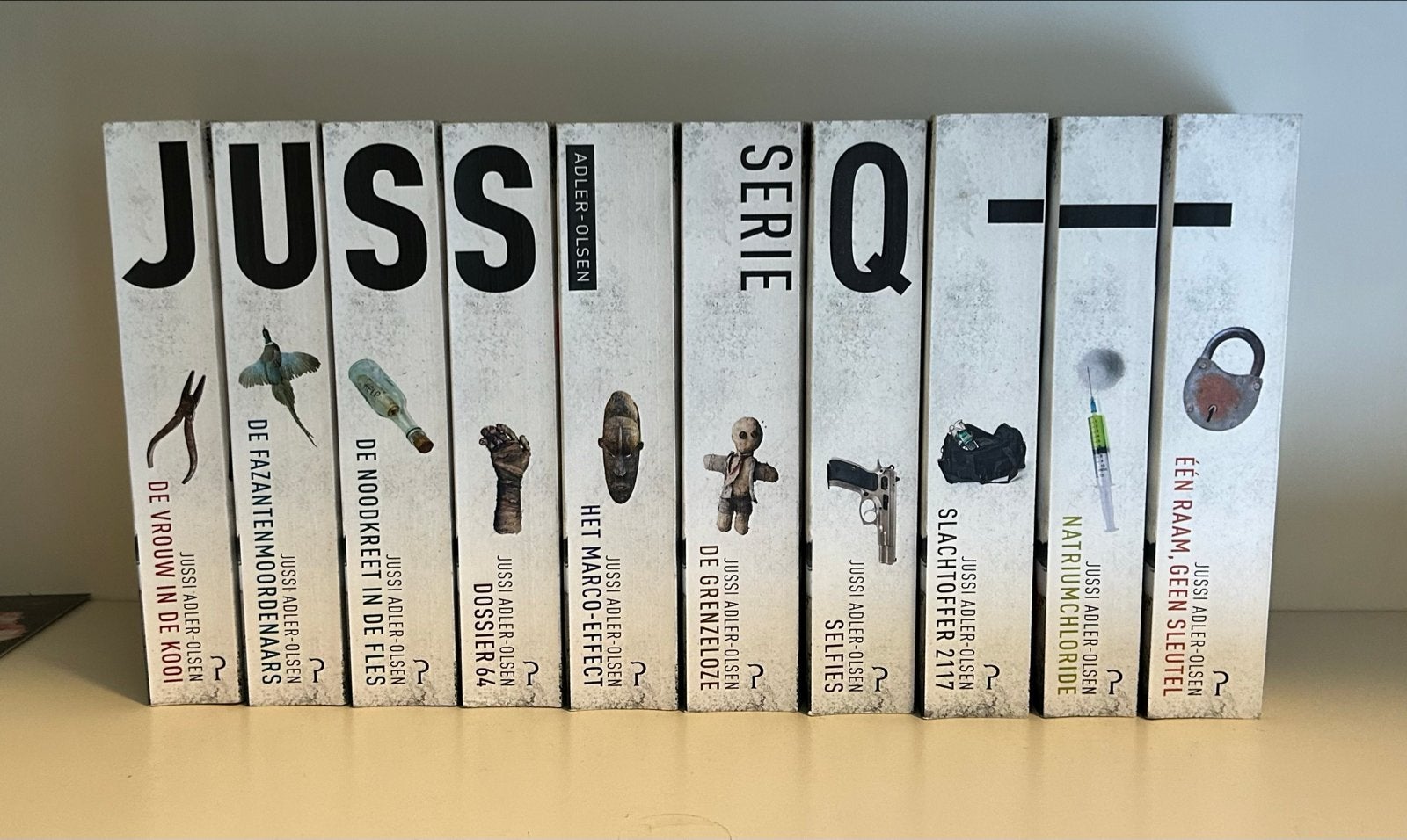 Jussi Adler-Olsen Serie Q - Complete Set (9 boeken), Boeken, Ophalen, Zo goed als nieuw
