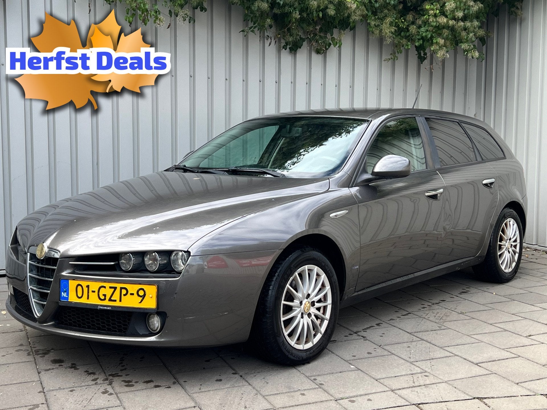Alfa Romeo 159 Sportwagon 1.8 mpi Business|Navigatie|Climate, Auto's, Dealer onderhouden, Gebruikt, Beige, 4 cilinders