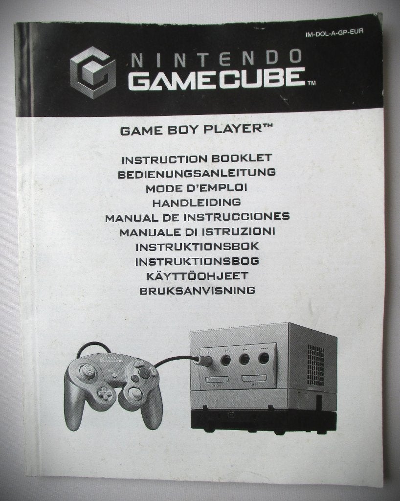 Nintendo Game Cube Gamecube~Instruction~Handleiding origine, Avontuur en Actie, Gebruikt, 1 speler, Eén computer