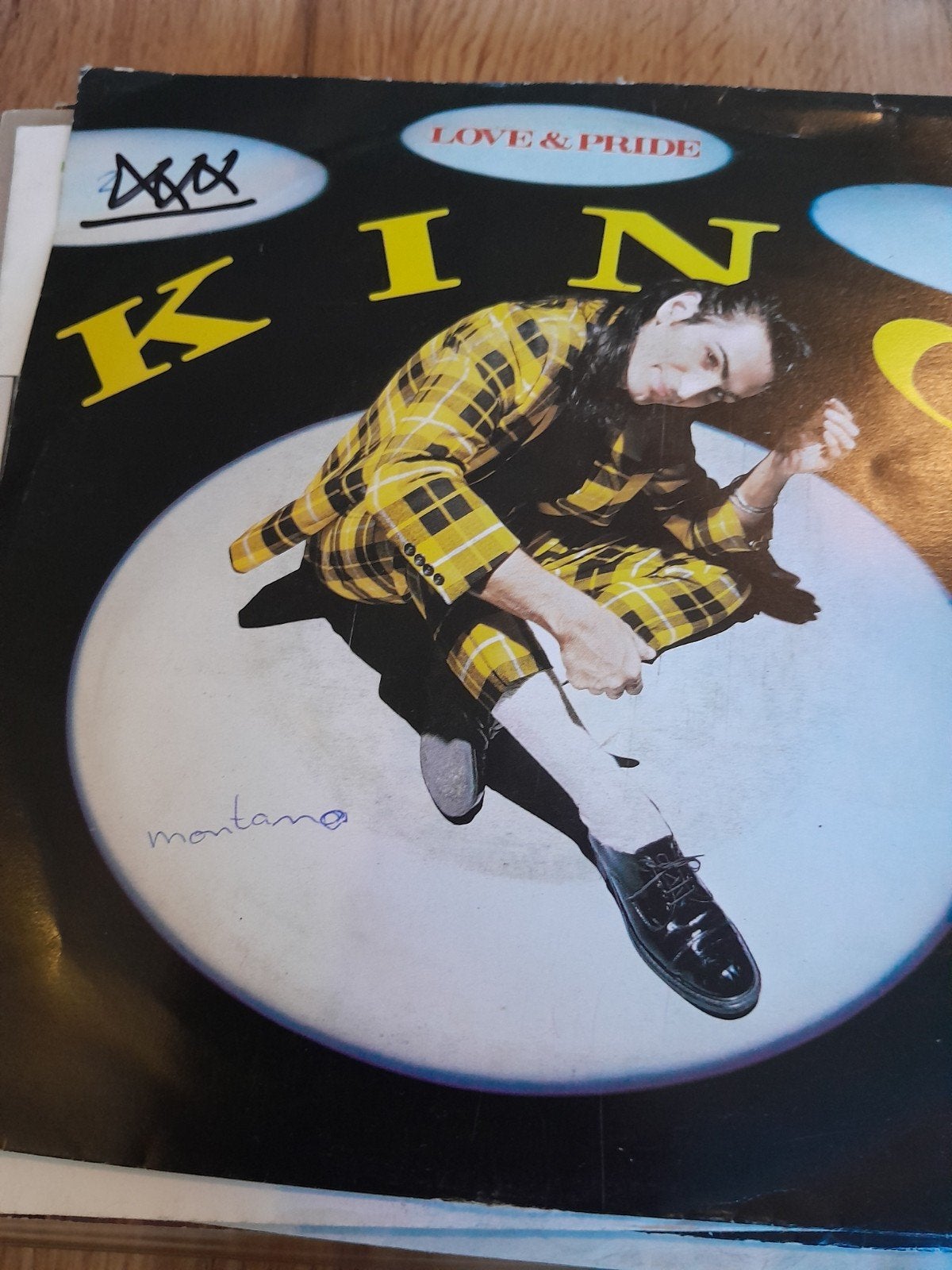 king 7 inch love& pride, Cd's en Dvd's, Vinyl Singles, Ophalen of Verzenden, Zo goed als nieuw, Pop