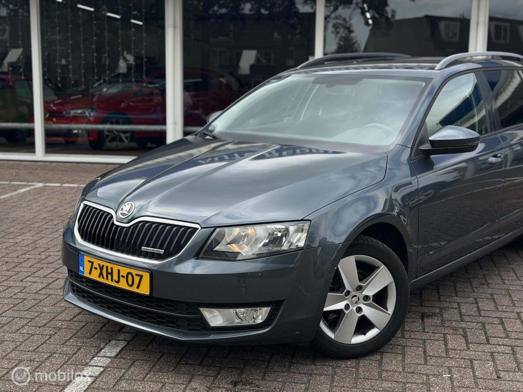 Skoda Octavia Combi 1.6 TDI Greenline Businessline, Auto's, Voorwielaandrijving, Euro 5, Gebruikt, 4 cilinders