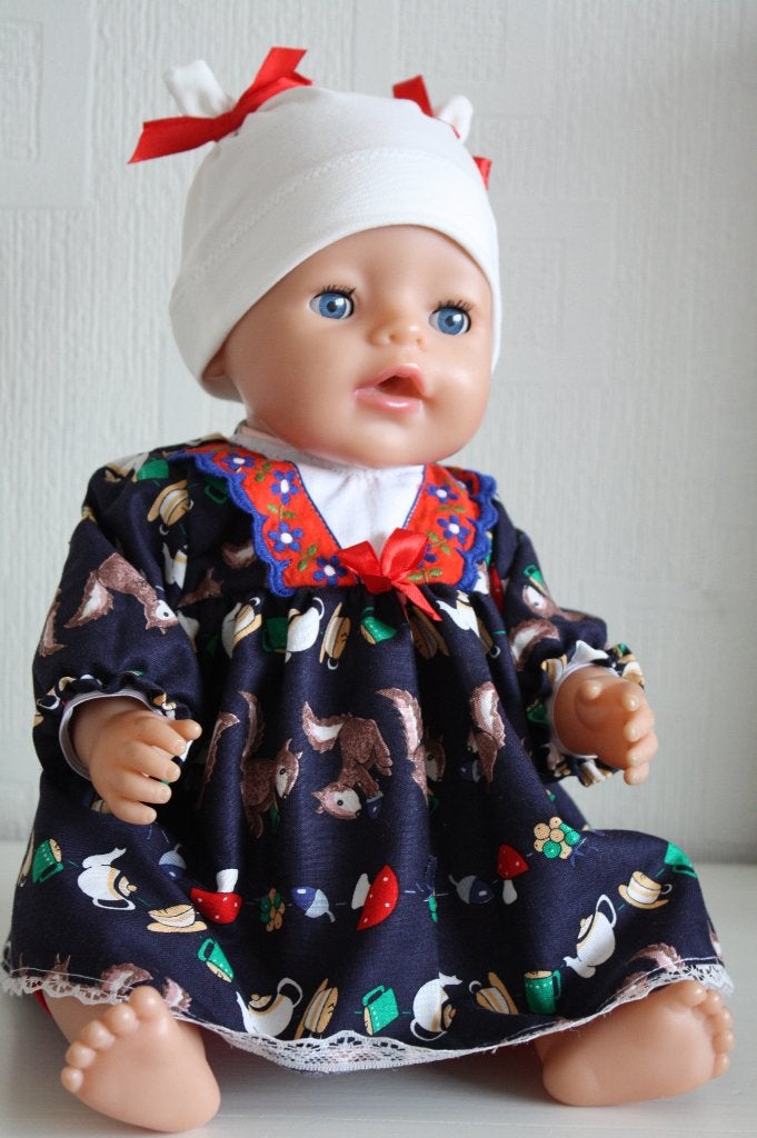 poppenkleertjes past baby born van 43 cm no 2, Ophalen of Verzenden, Nieuw, Babypop