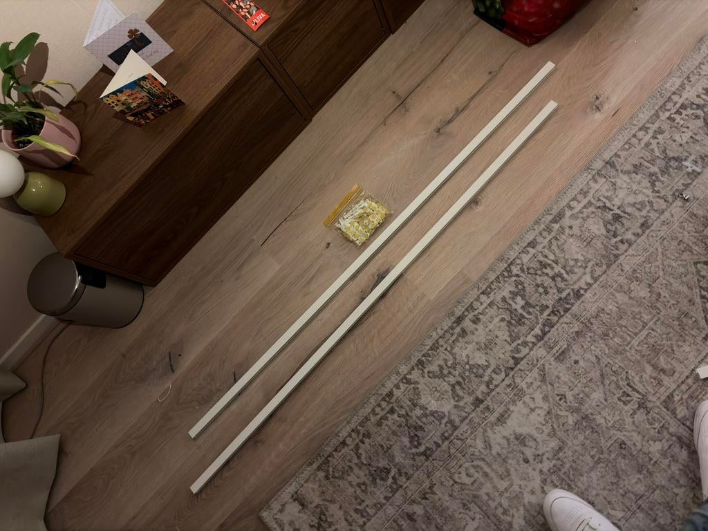 IKEA 2x VIDGA gordijnrails niet gebruikt, Ophalen, Zo goed als nieuw, 50 tot 100 cm, Minder dan 100 cm