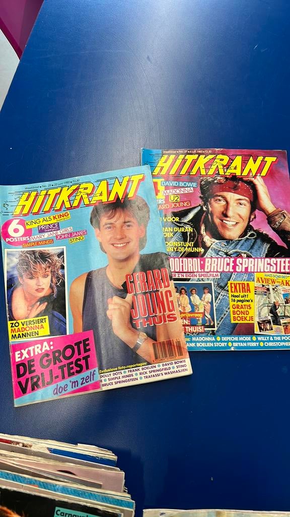 Hitkrant 1985 compleet uniek, Ophalen, Gebruikt, 12 inch, Pop